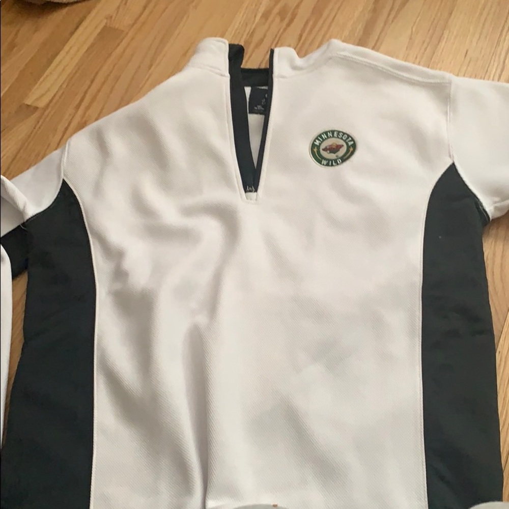 Women's Minnesota Wild Quarter Zip Pullover